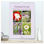 Frühsommer Blütenschätze (hochwertiger Premium Wandkalender 2024 DIN A2 hoch), Kunstdruck in Hochglanz