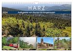 Harz - Ausflugsziele vom Brocken bis Sangerhausen (Wandkalender 2024 DIN A4 quer), CALVENDO Monatskalender