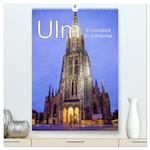 Ulm - Donaustadt für Entdecker (hochwertiger Premium Wandkalender 2024 DIN A2 hoch), Kunstdruck in Hochglanz