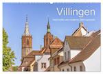 Villingen - historische und moderne Zähringerstadt (Wandkalender 2024 DIN A2 quer), CALVENDO Monatskalender