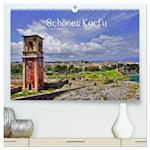 Schönes Korfu (hochwertiger Premium Wandkalender 2024 DIN A2 quer), Kunstdruck in Hochglanz