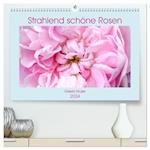 Strahlend schöne Rosen (hochwertiger Premium Wandkalender 2024 DIN A2 quer), Kunstdruck in Hochglanz