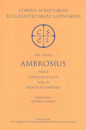 Sancti Ambrosi Opera Pars X