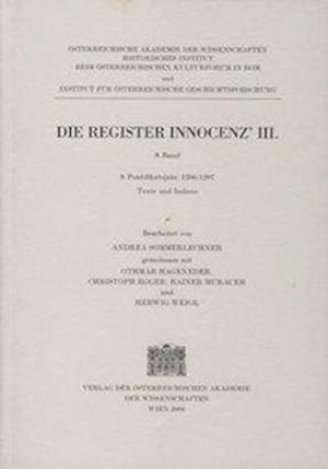 Die Register Innocenz'iii., 9. Band, 9. Pontifikatsjahr 1206/1207