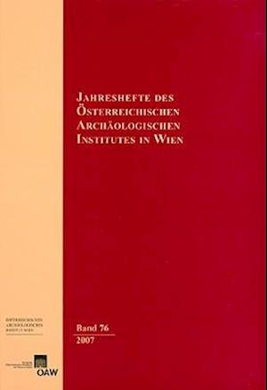 Jahreshefte Des Osterreichischen Instituts in Wien