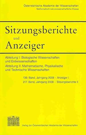 Sitzungsberichte Und Anzeiger