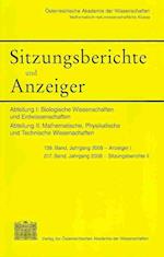 Sitzungsberichte Und Anzeiger