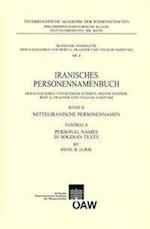Iranisches Personennamenbuch / Personal Names in Sogdian Texts