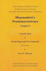 Dharmakirti's Pramanaviniscaya Chapter 3