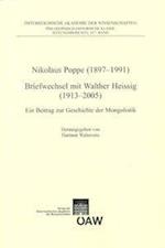 Nikolaus Poppe (1897-1991) Briefwechsel mit Walther Heissig (1913-2005)