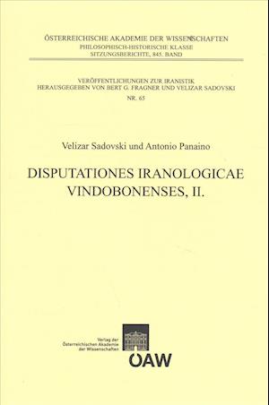 Disputationes Iranonolgicae Vindobonensis, II