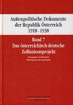 Aussenpolitische Dokumente Der Republik Osterreich 1918 - 1938 Band 7