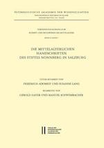 Katalog Der Mittelalterlichen Handschriften Des Stiftes Nonnberg in Salzburg