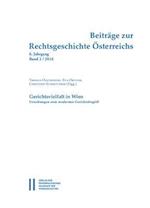 Beitrage Zur Rechtsgeschichte Osterreichs