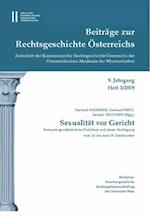 Beitrage Zur Rechtsgeschichte Osterreichs 8. Jahrgang Heft 1/2019