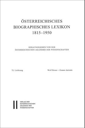 Österreichisches Biographisches Lexikon 1815-1950 / Österreichisches Biographisches Lexikon 1815-1950