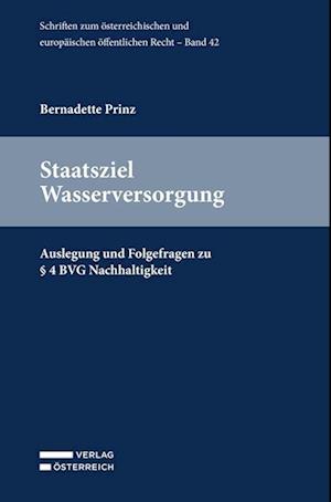 Staatsziel Wasserversorgung