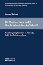 Die Nachfolge in die GmbH-Gesellschafterstellung im Todesfall