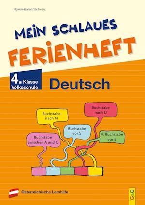 Mein schlaues Ferienheft Deutsch - 4. Klasse Volksschule