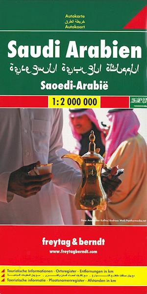 Saudi-Arabien, Freytag & Berndt Autokarte 1:2 mill.