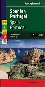 Spain & Portugal, Freytag & Berndt Road Map