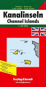 Kanalinseln/Channel Islands, Freytag & Berndt Autokarte 1:30 000