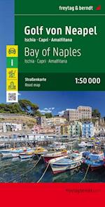 Bay of Naples : Ischia Capri Amalfitana, Freytag & Berndt Road Map