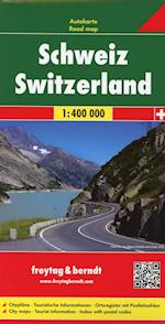 Schweiz - Switzerland, Freytag & Berndt Road Map