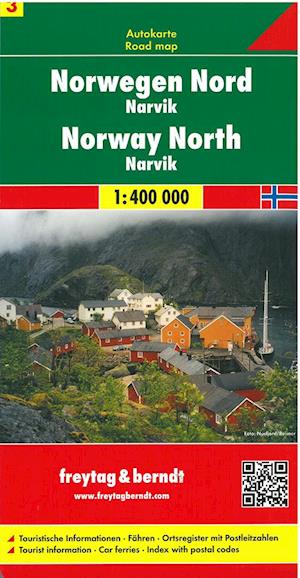 Freytag & Berndt Norwegen bl. 3: Norge Nord - Narvik 1:400 000