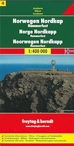 Freytag & Berndt Norwegen blad 4: Norwegen - Nordkapp-Hammerfest 1:400 000