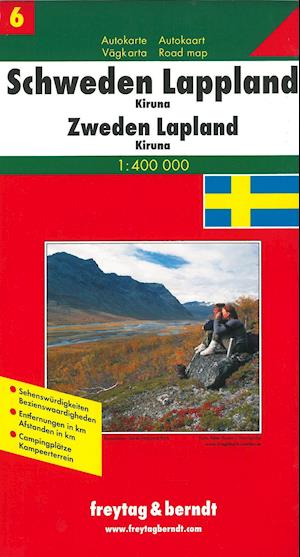 Schweden Lappland - Kiruna 1:400 000