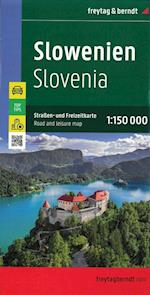 Slovenia, Freytag & Berndt Road & Leisure Map
