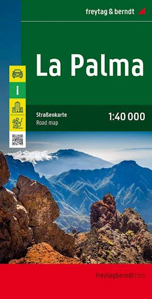 La Palma, Freytag & Berndt Road & Leisure Map