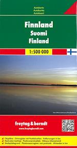 Finnland, Freytag & Berndt Autokarte 1:500 000