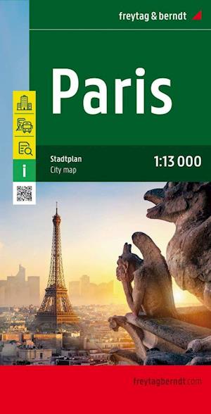 Paris, Freytag & Berndt City Map