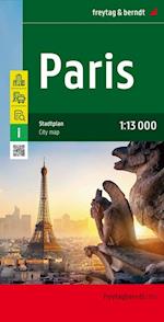 Paris, Freytag & Berndt City Map