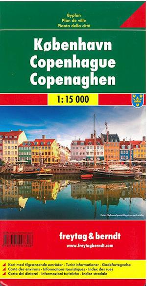 København Copenhagen*, Freytag & Berndt City Map