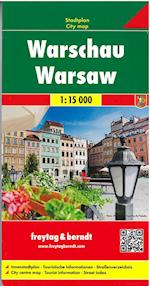Warschau*, Freytag & Berndt Stadtplan 1:15 000