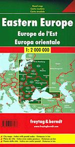 Eastern Europe, Freytag & Berndt Road Map