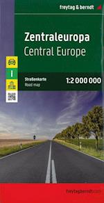 Central Europe, Freytag & Berndt Road Map