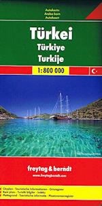 Türkei - Turkey,  Freytag & Berndt Road Map 1:800.000