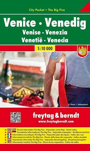 Venedig - Venice, Freytag & Berndt City Pocket + The Big Five