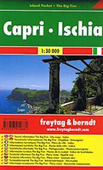 Capri Ischia, Freytag & Berndt Pocket Map 1:30.000