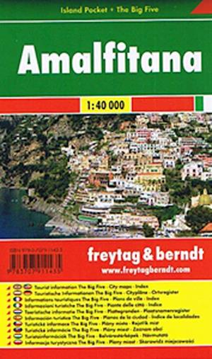 Amalfitana, Freytag & Berndt Pocket Map 1:40.000