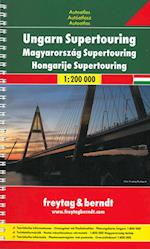 Ungarn Supertouring Autoatlas
