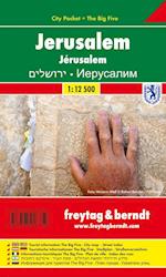 Jerusalem City Pocket + the Big Five Waterproof 1:12 500 - 1:9 000