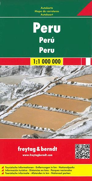 Peru, Freytag & Berndt Autokarte 1:1 mill.