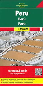 Peru, Freytag & Berndt Autokarte 1:1 mill.