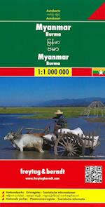 Myanmar, Freytag & Berndt Road Map