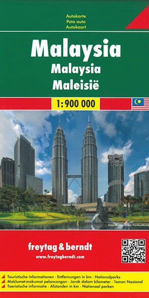Malaysia, Freytag & Berndt Road Map